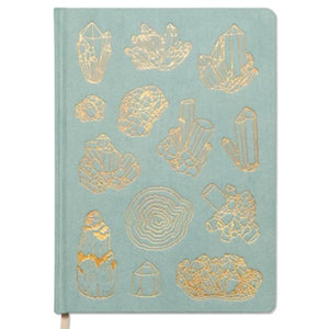 Designworks Ink Cloth Cover Notebook - Extra Large, Minerology