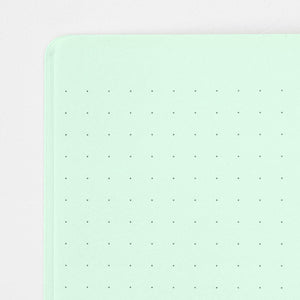 Midori MD Colour Notebook - A5, Green, Dot Grid