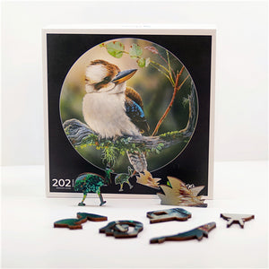 Twigg Wooden Puzzle - Kookaburra