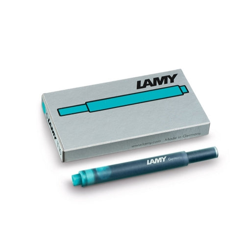 Lamy T10 Fountain Pen Ink Cartridge - Turquoise