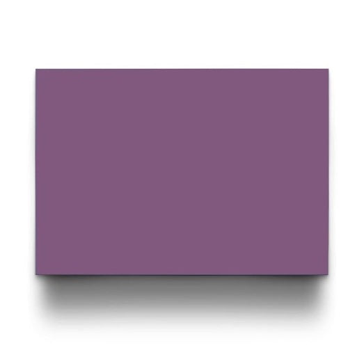 Blank Note Cards - A6 Short (105x145mm), Flat, Wine, Pack of 20