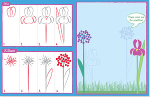 Learn to Draw - Flower Garden