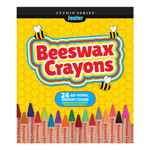 Peter Pauper Press - Beeswax Crayons, Set of 24