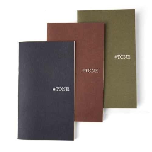 Etranger di Costarica Pocket Notebook Set - Dark Tones, Set of Three