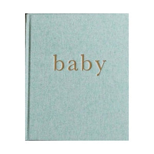 Write to Me Baby Journal - The First Year, Seafoam