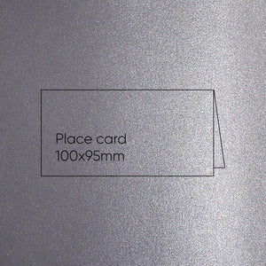 Place Cards - Curious Metallic Galvanised, Pack of 25