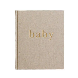 Write to Me Baby Journal - The First Year, Natural