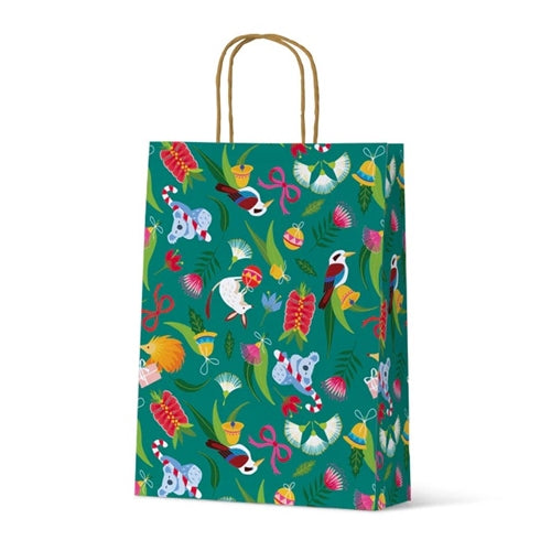 Bee Dee Bags Bee Dee Christmas Gift Bag - Bush Christmas, Large