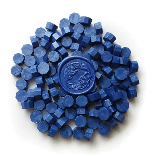 Wax Beads - Marine Blue