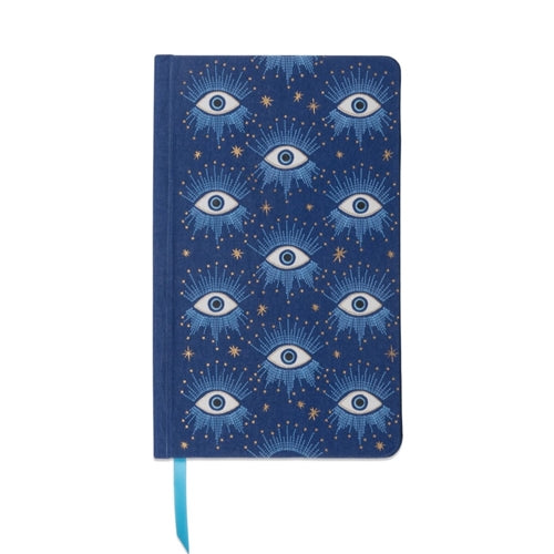 Designworks Ink Designworks Cloth Cover Notebook - A5, Ruled, Starry Eyed