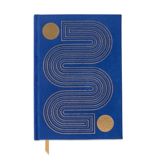 Designworks Ink Designworks Ink Radiant Collection Notebook - Medium, Ruled, Cobalt