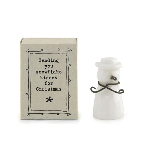 East of India East of India Matchbox Snowman