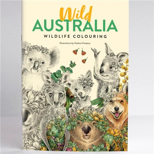 Marini Ferlazzo Colouring Book - Wild Australia
