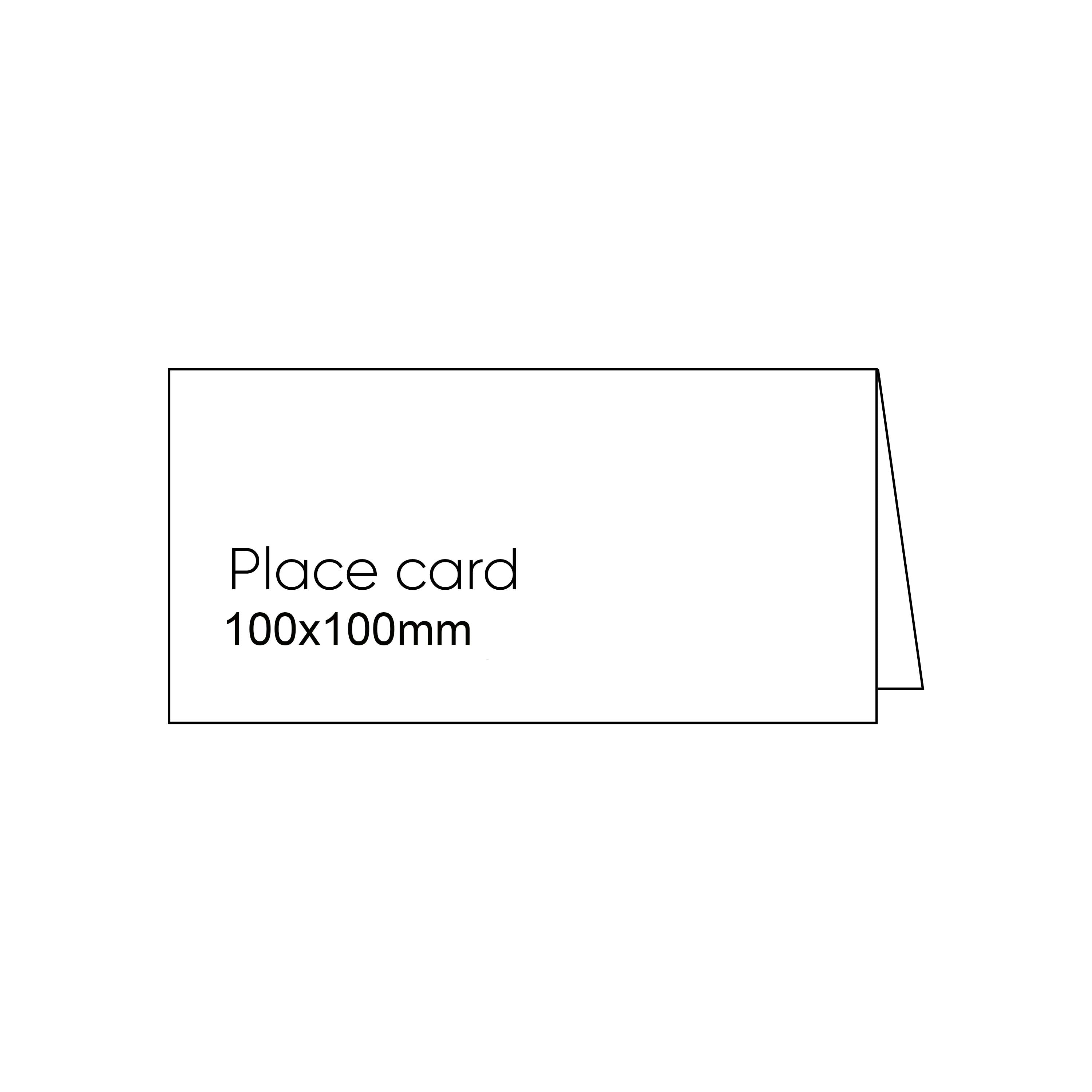 Etrusca Etrusca Place Card White