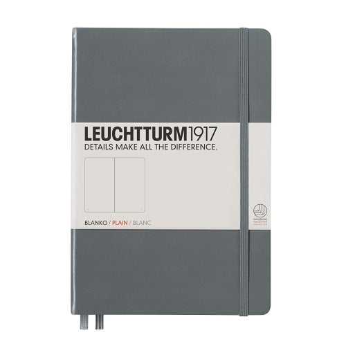 Leuchtturm1917 Leuchtturm1917 Notebook - Dotted, A5, Anthracite