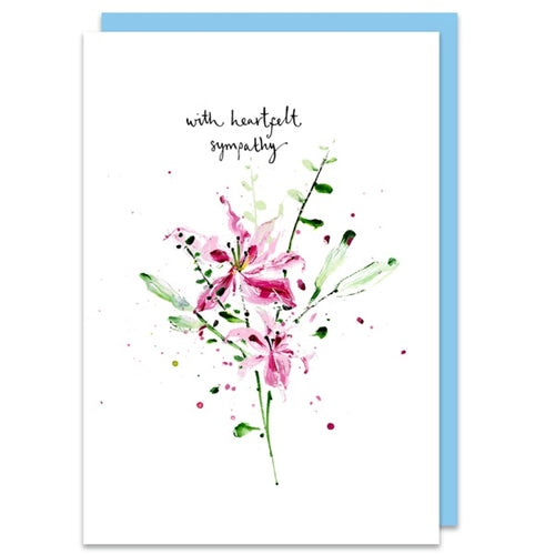 Louise Mulgrew Louise Mulgrew Sympathy Card - Heartfelt Sympathy