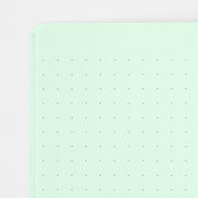 Midori Midori MD Colour Notebook - A5, Green, Dot Grid