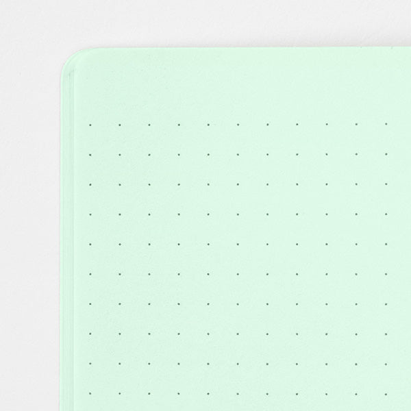 Midori Midori MD Colour Notebook - A5, Green, Dot Grid