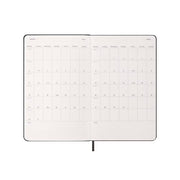 Moleskine 2026 Moleskine 12-Month Weekly Notebook Diary - Large, Hard Cover, Black