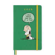 Moleskine 2026 Moleskine "Charlie & Snoopy" 12-Month Daily Diary - Large, Hard Cover