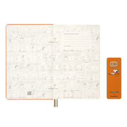Moleskine 2026 Moleskine "Snoopy Tomorrow" 12-Month Weekly Notebook Diary - Large, Hard Cover