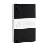 myPaperclip 2026 myPAPERCLIP Vegan Leather Daily Planner - A5 Slim, Softcover, Black