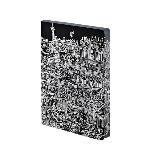 Nuuna Nuuna Graphic Series Notebook - A5, Paris