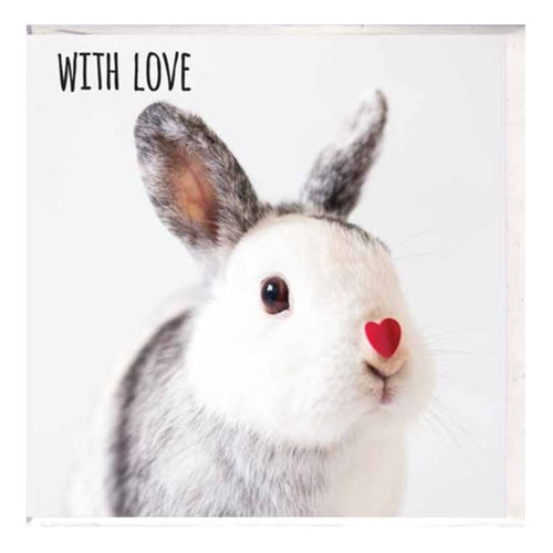 Paper Street Card Co. Paper Street Easter Card - With Love Bunny