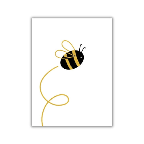 The Art File The Art File Greeting Card - Tiny but Mighty, Bee