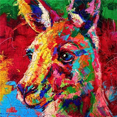 Twigg Puzzles Twigg Wooden Puzzle - Clive the Kangaroo