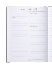 WRITE TO ME Write to Me Baby Journal - First 5 Years, Oatmeal