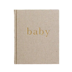 WRITE TO ME Write to Me Baby Journal - The First Year, Natural