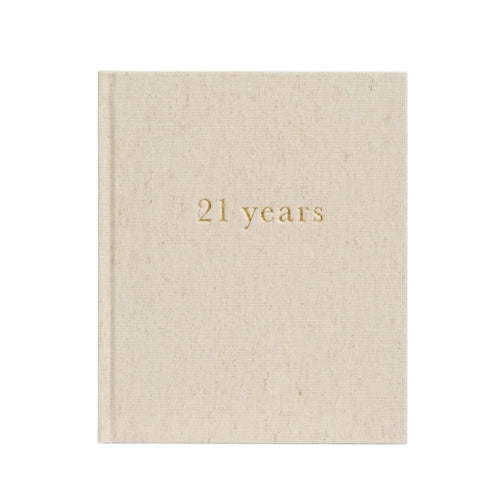 WRITE TO ME Write to Me Journal - 21 Years of You