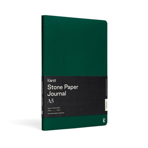 Karst Journal Twin Pack - Plain + Ruled, A5, Forest