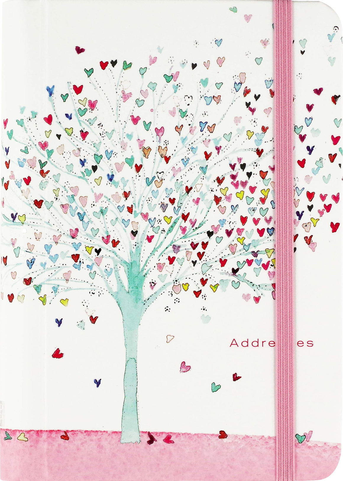 Peter Pauper Press Address Book - Small, Tree of Hearts