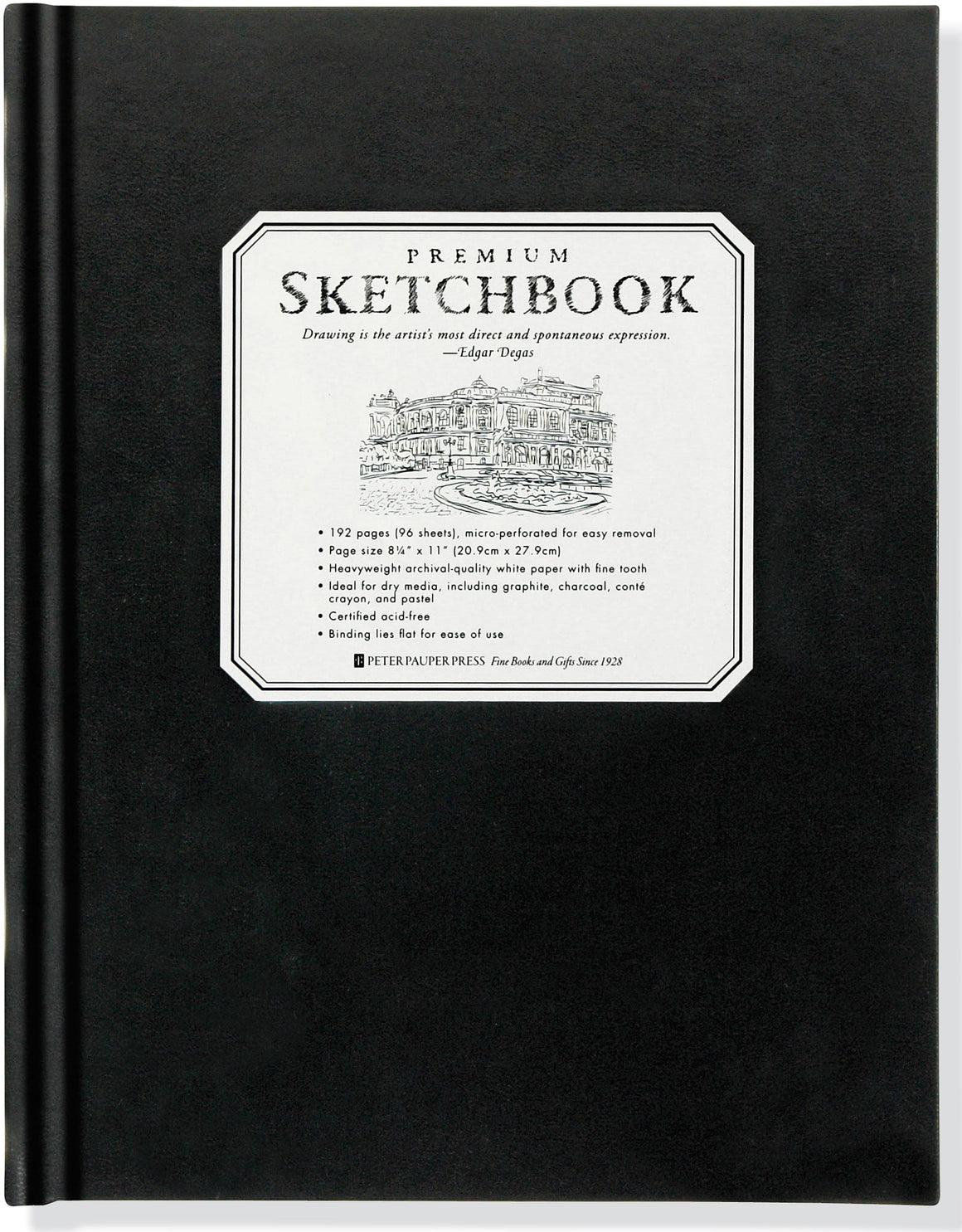 Studio Series - Premium Sketchbook - Large, White Pages