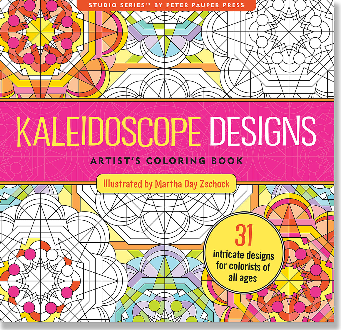 Studio Series Colouring Book - Kaleidoscope Designs
