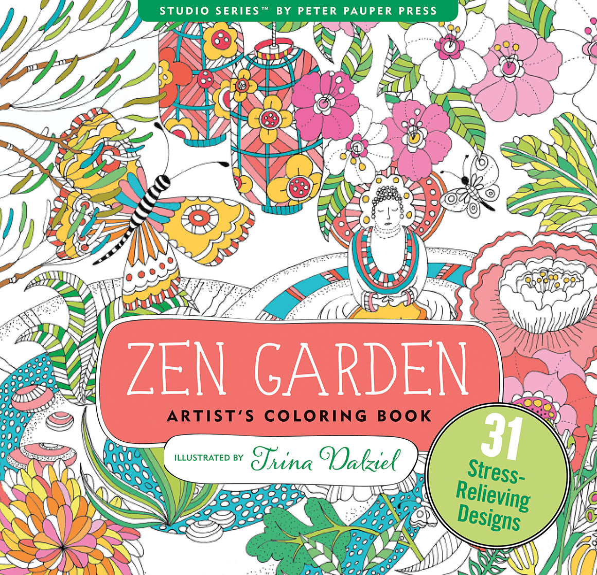 Studio Series Colouring Book - Zen Garden