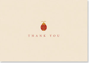 Thank You Card Set - Ladybug