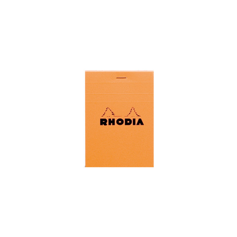 Rhodia #12 Notepad - Squared, 9 x 12cm, Orange
