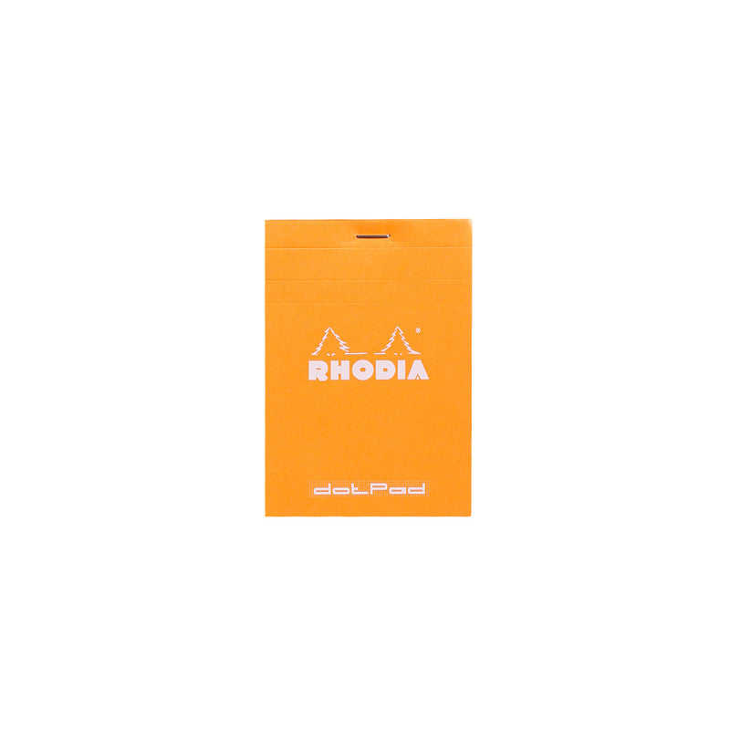 Rhodia #12 Notepad - Dotted, 9 x 12cm, Orange