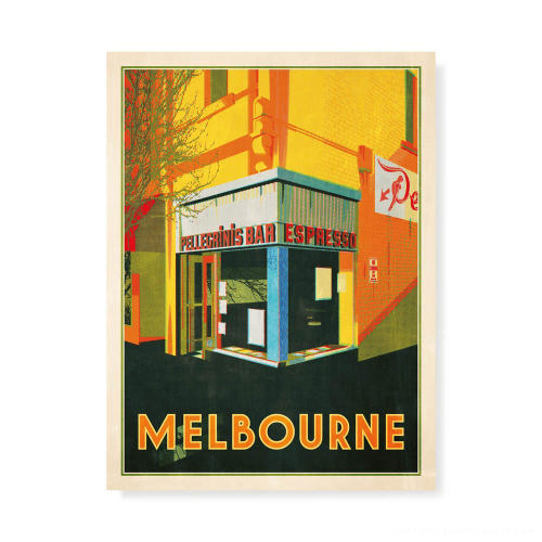 Harper & Charlie Postcard - Pellegrini's Bar