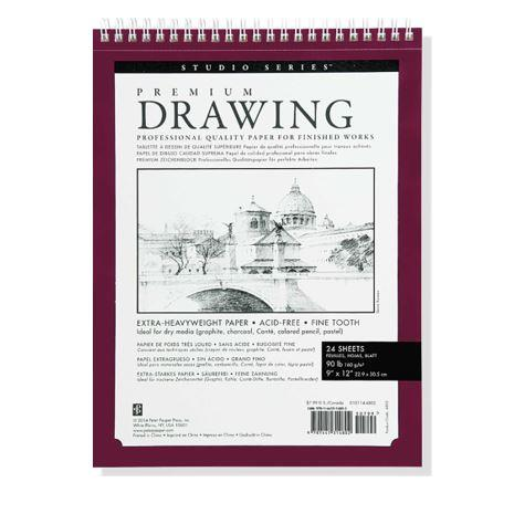 Premium Drawing Pad (22.8 x 30.4cm) | Peter Pauper Press | Paperpoint Stationery South Melbourne