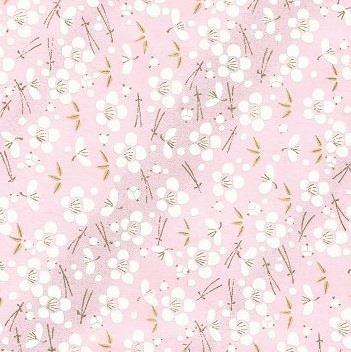 A4 (210x297mm) Chiyogami - Blossom on Baby Pink | Chiyogami Paper | Paperpoint Stationery South Melbourne
