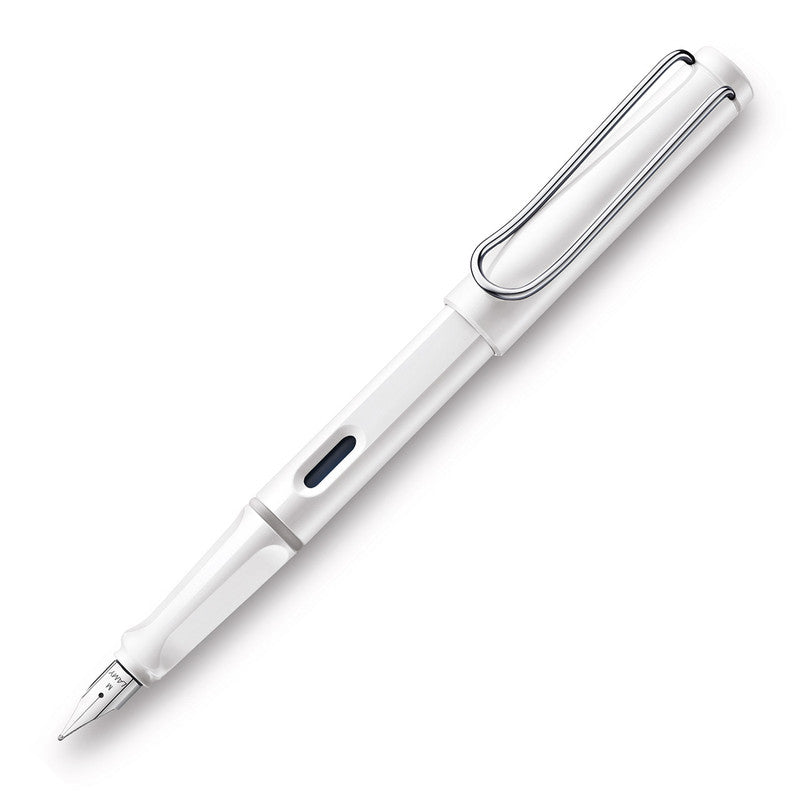 Lamy Safari Fountain Pen - Medium Nib, Gloss White