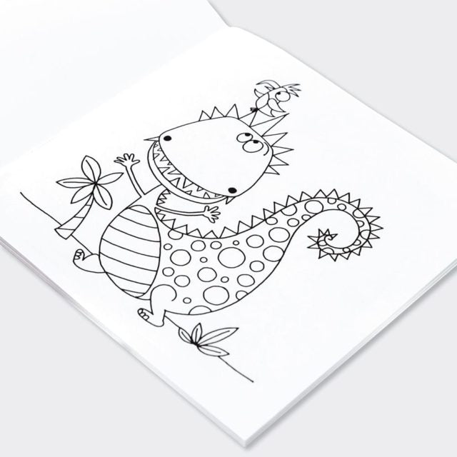 Rachel Ellen Colouring Book - Dinosaur