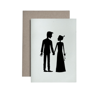 Miriam Cox Papercuts Greeting Card - Wedding