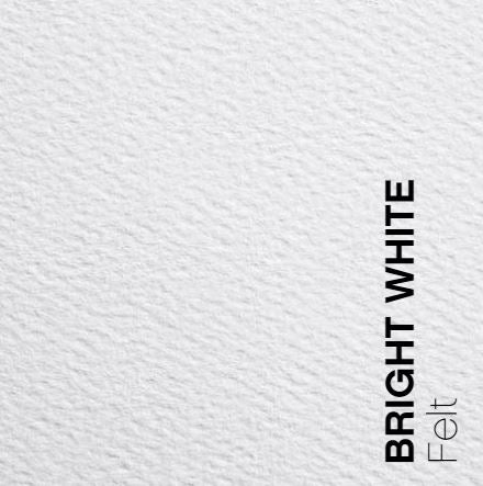 130mm Square Envelope - Via Felt Bright White, Pack of 10