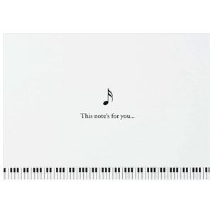 Note Card Set - Music Notes