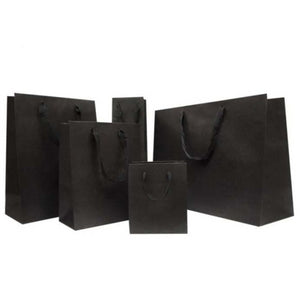 Gift Bag - Metro, Black, "D" Large, 406x305x152mm